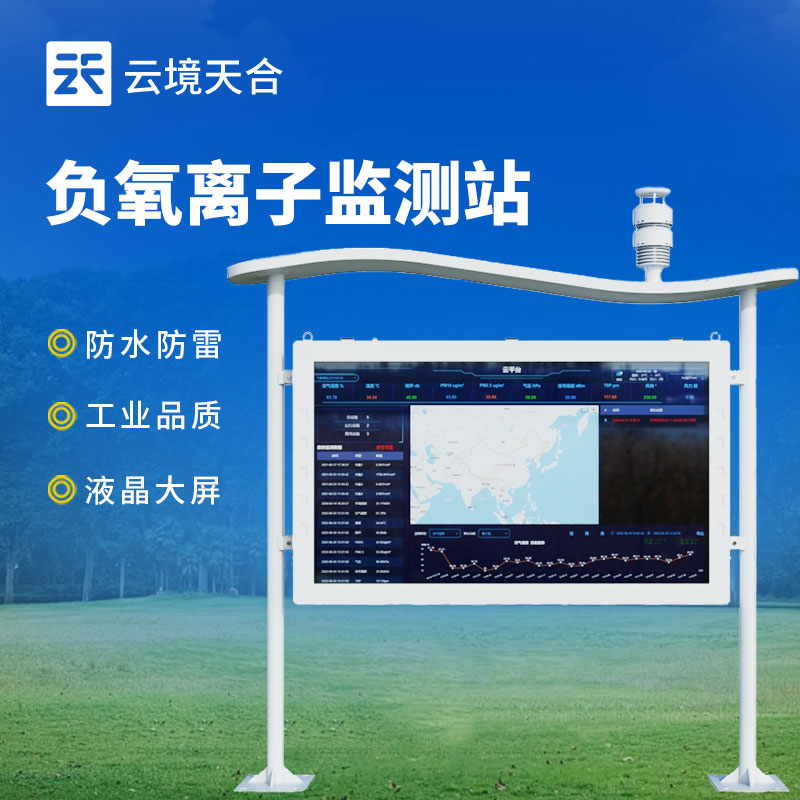 高智能負氧離子監測站介紹
