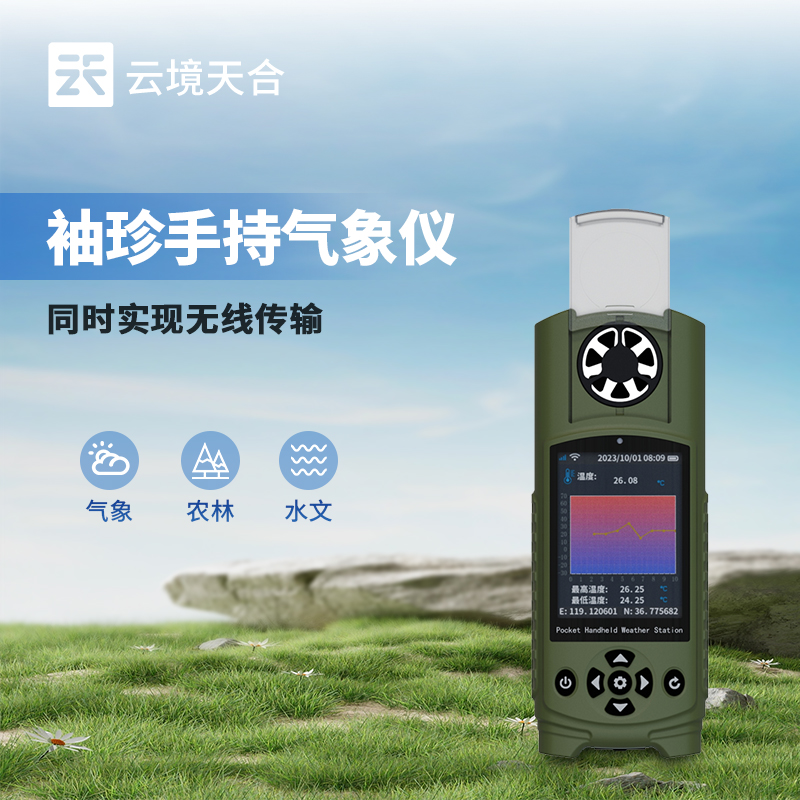 袖珍式電子氣象儀在地質災害救援中的作用